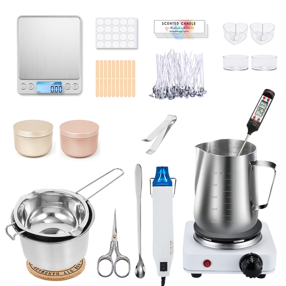 Candle Making Tips - DIY Candle Craft Tools Kit met