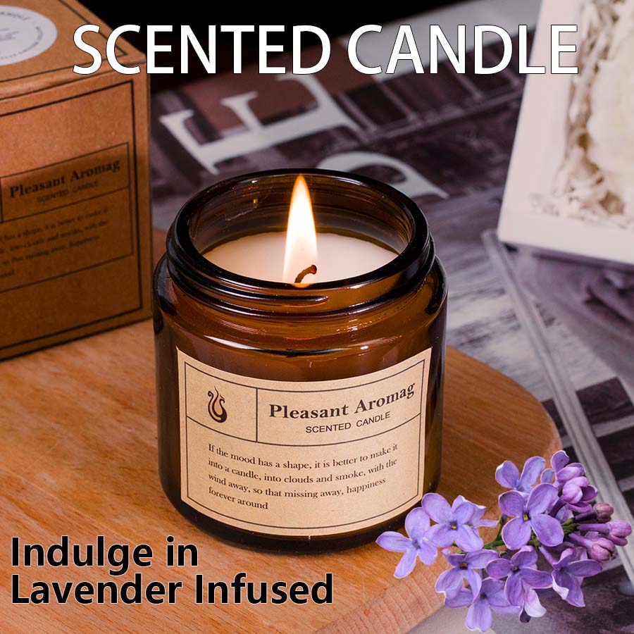 1 stuk decoratieve kaars met l - Coconut Wax Flake recensie en prijs