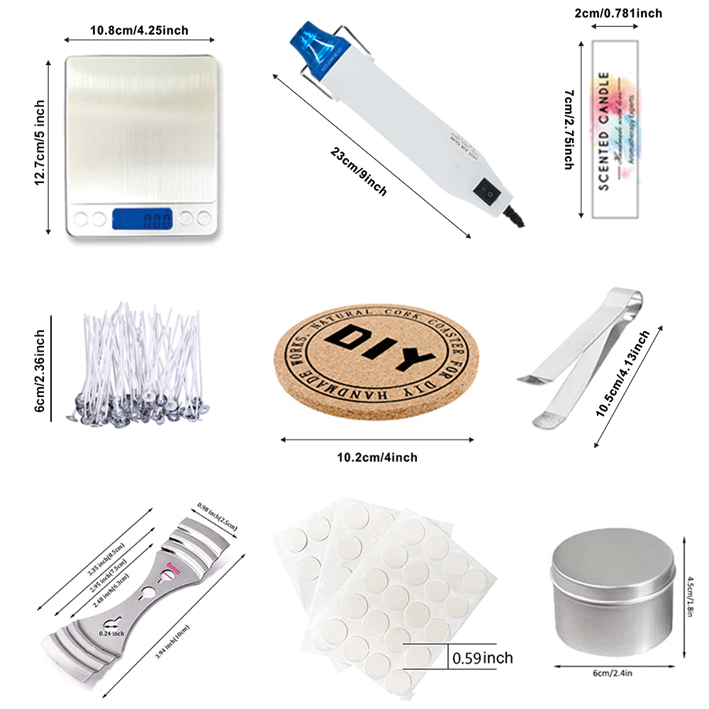 DIY Candle Craft Tools Kit met - Candle Making Tips recensie en prijs