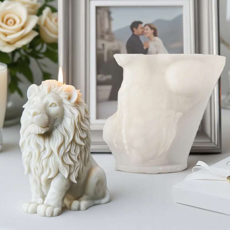 3D Lion Relief Kaarsvorm - Fij - Candle Making Thermometer recensie en prijs