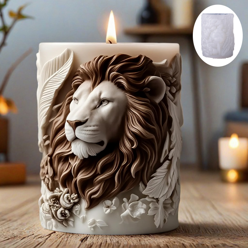 3D Lion Relief Kaarsvorm - Fij - Candle Making Thermometer recensie en prijs