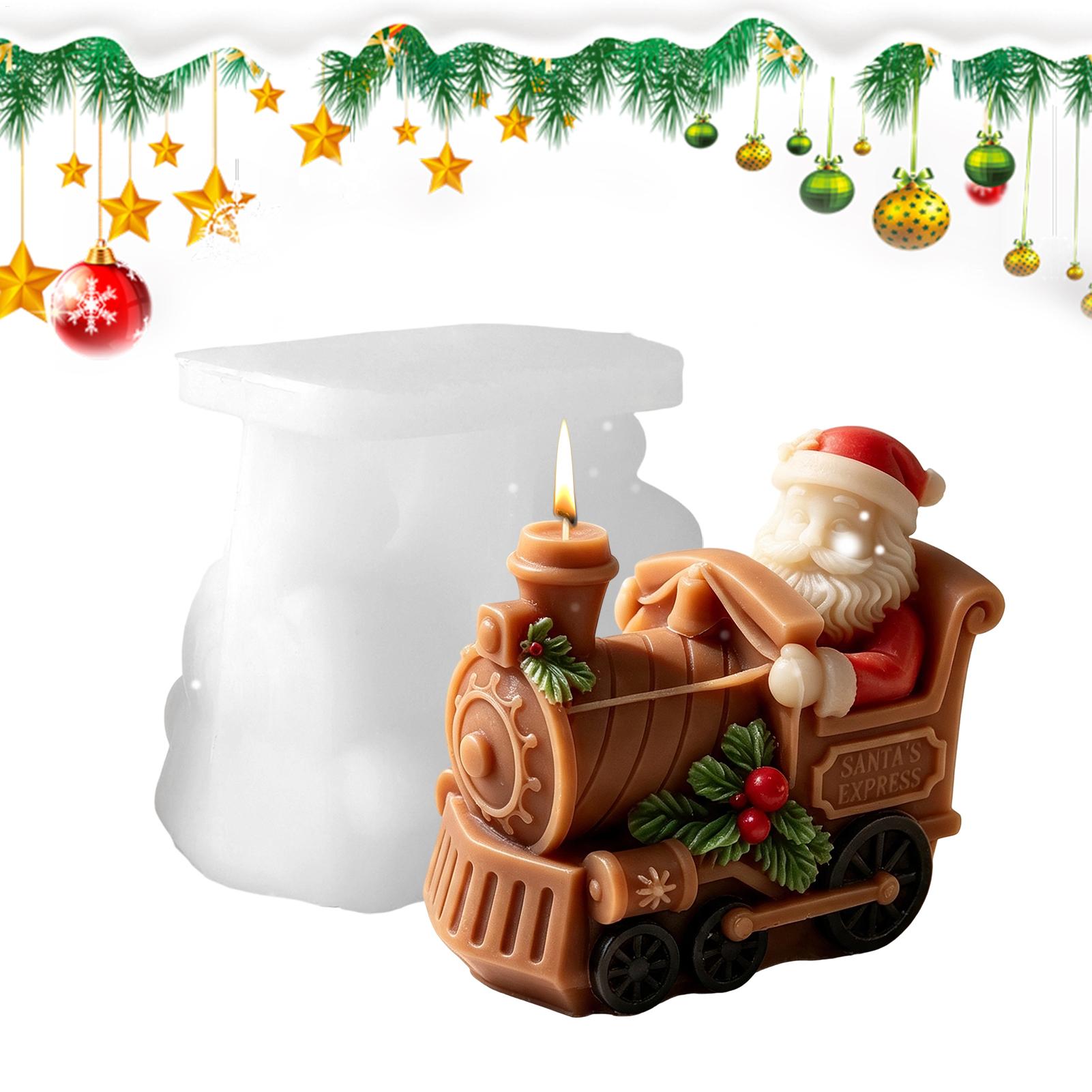 Kerstkaarsenmal in treinvorm,  - Candle Making For Beginners recensie en prijs