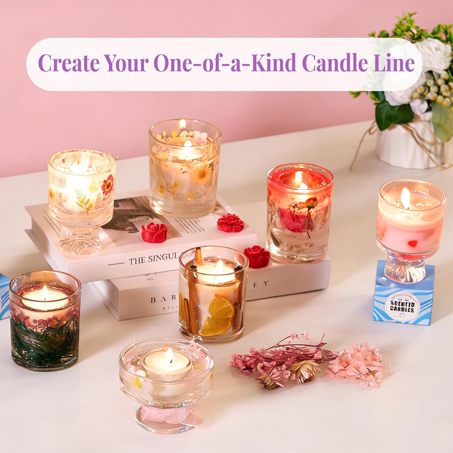 2-in-1 Soja & Jelly Wax DIY Ka - Candle Making For Beginners recensie en prijs