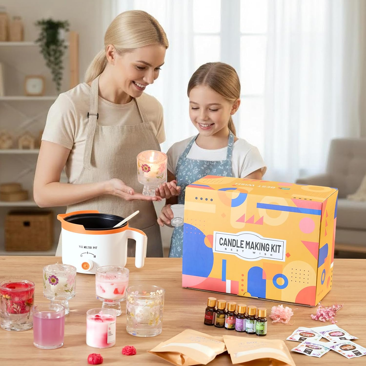 2-in-1 Soja & Jelly Wax DIY Ka - Candle Making For Beginners recensie en prijs