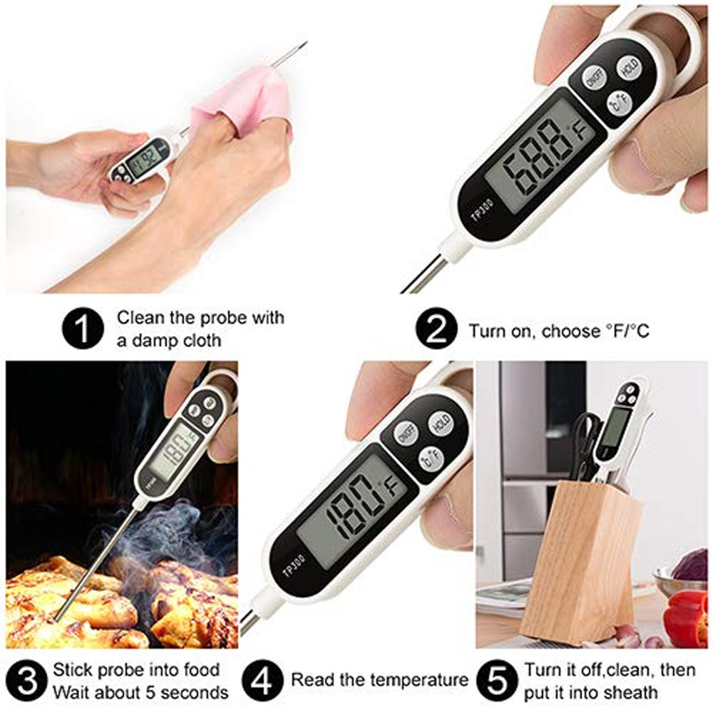 1 stuks digitale vleesvoedselt - Candle Making Thermometer recensie en prijs