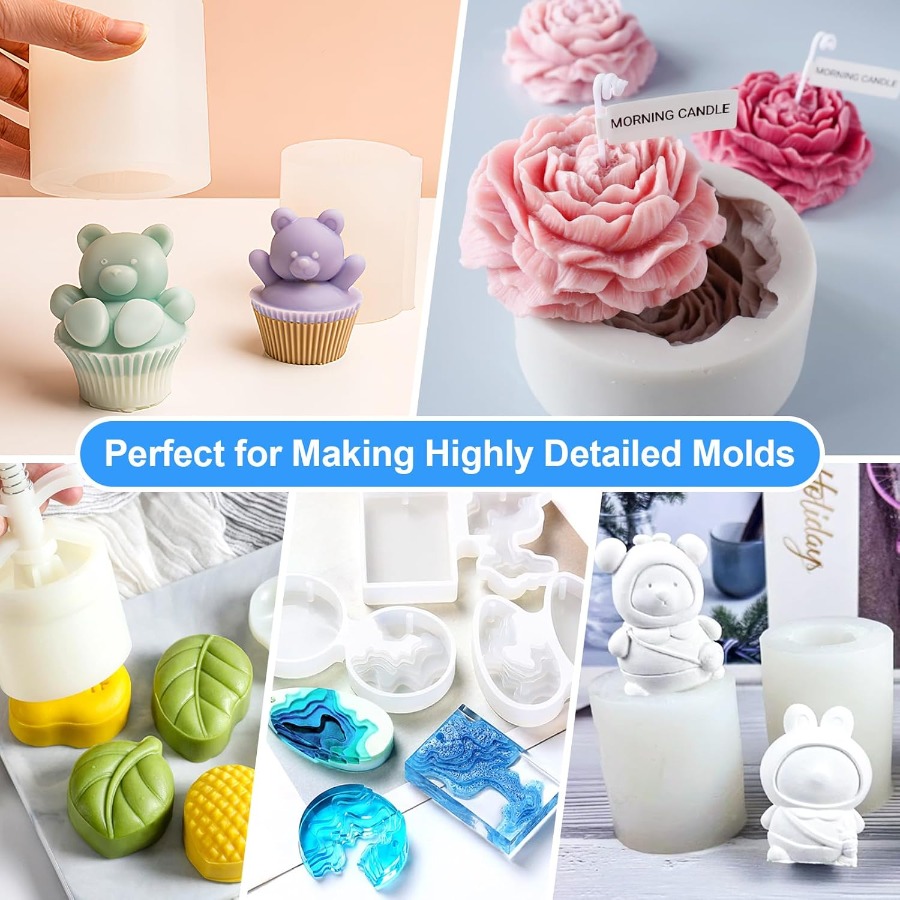 Siliconen mal maken kit, 38.8o - Candle Making Experience recensie en prijs